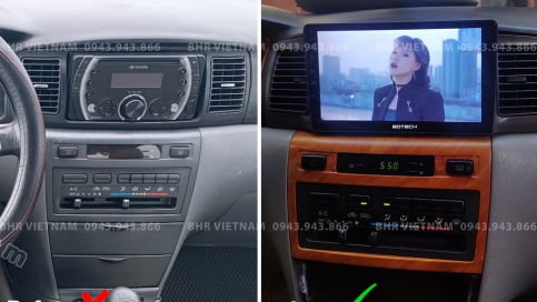 Màn hình DVD Android xe Toyota Altis 2001 - 2007 | Gotech GT6 New
